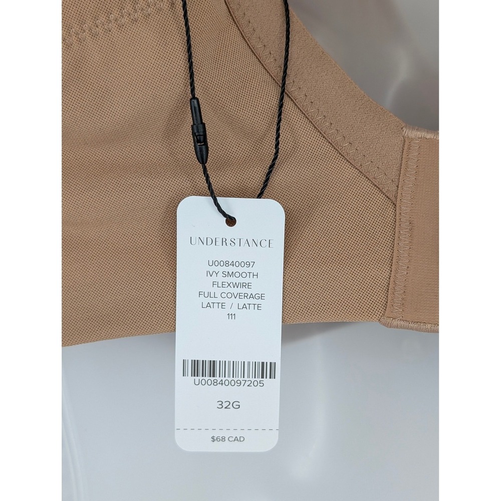 3 Understance Flexwire Ivy Smooth & Salma Bras 32G Beige Rose Latte NWT - Picture 13 of 13